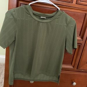 Zyia small army green crop t-shirt. Great condition from smoke free home.